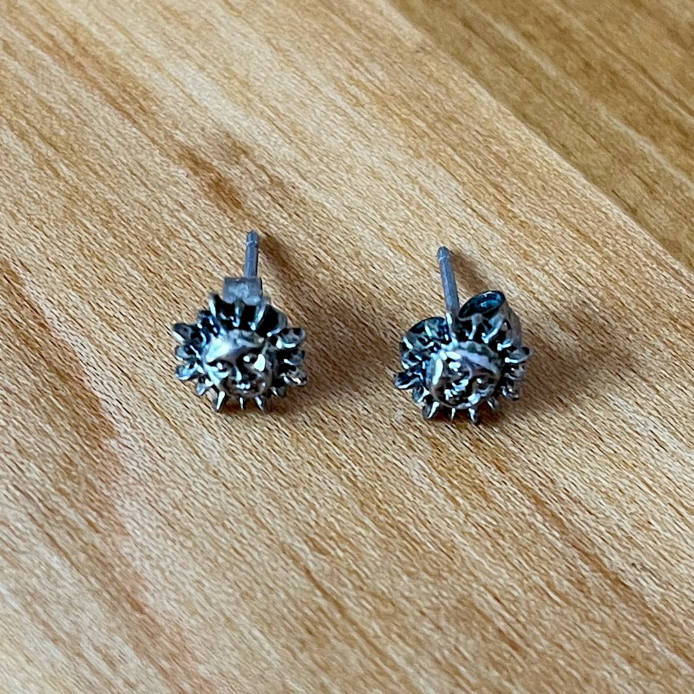 Sun Face Studs